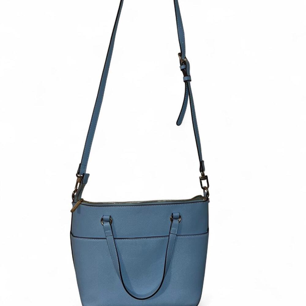 Light blue leather anne klein - Picture 3 of 4